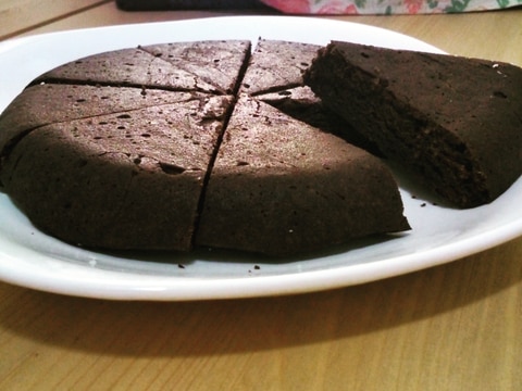 ＊炊飯器レシピ＊しっとり２層のチョコレートケーキ